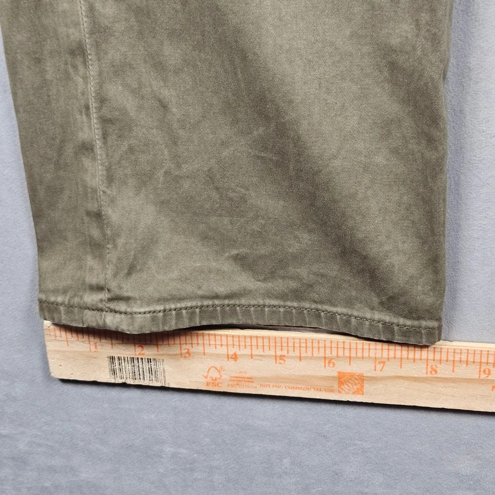 Adriano Goldschmied The Graduate Jeans Mens 38x32 Olive Tailored Leg Designer